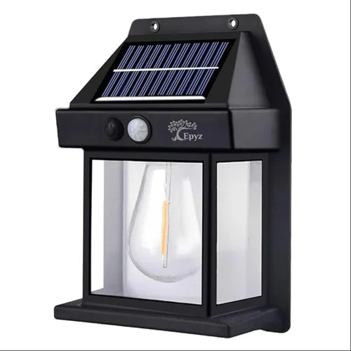 Solar Motion Sensor Wall Light – KT-666 | Outdoor Waterproof Security Lamp